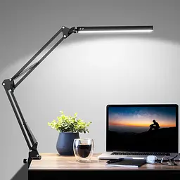 Світильник настільний Eurolamp LED на струбцині чорний  (LED-TLS-10W(black)) - мініатюра 4