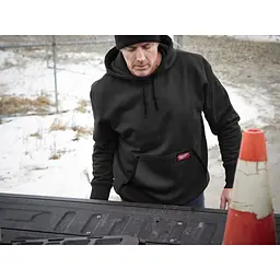 Худі MILWAUKEE, WHB, з капюшоном, чорне, розмір XXL - мініатюра 2