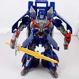 Оптимус Прайм Transformers 34 см — Трансформер із мечем, робот і вантажівка, іграшка для дітей - мініатюра 4