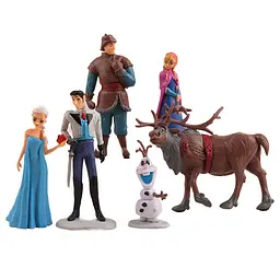 Іграшки фігурки Фрізен Холодне серце Frozen набір 6 шт