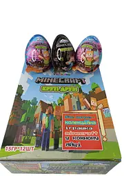 Джой Minecraft сюрприз ORIGINAL 15г 12шт