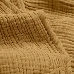 Комплект постільної білизни Cosas Mustard Євро муслін гірчичний (Muslin_08Mustard_El-08Mustard_200) - мініатюра 12