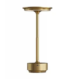 Настільна лампа з акумулятором KLOODI DECO TA-5V CLA CCT GD