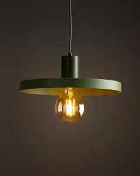 Підвісний світильник, люстра TK Lighting 10761 Sila E27 1x15W IP20 зелений - мініатюра 2