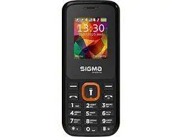 Мобільний телефон Sigma mobile X-style 171 MINI Black-orange