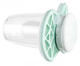 Силіконова симетрична пустушка Nuvita Air55 Cool I Love Mum, 0+ міс., м'ятний (NV7065SG) - мініатюра 2