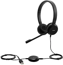 Навушники Lenovo Pro Stereo Wired VOIP Headset (4XD0S92991) - мініатюра 4