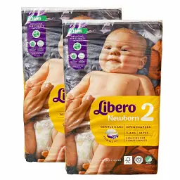 Підгузки Libero Newborn 2 (3-6 кг), 136 шт