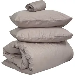 Підковдра Ecotton Shifting Sand сатин 180х215 см бежева (24754) - мініатюра 2