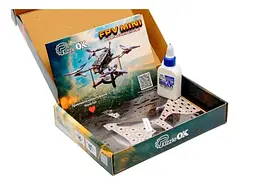 Дерев'яний 3D конструктор FPV Mini, Puzzleоk (Puz-00953), 95 дет. - мініатюра 7