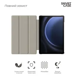 Чохол до планшета Armorstandart Smart Case Samsung Galaxy Tab S9 FE (SM-X510/X516) Black (ARM70992) - мініатюра 3