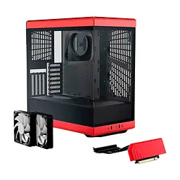 Корпус для ПК Hyte Y40 Black-Red (CS-HYTE-Y40-BR) - мініатюра 7