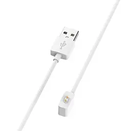 Магнітний USB кабель Primo зарядний пристрій док-станція для Xiaomi Mi Smart Band 8/Band 8 Active White - мініатюра 3