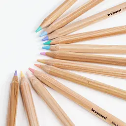 Набір кольорових олівців EXPRESSION PASTEL 12 шт металева коробка Bruynzeel - мініатюра 5