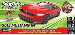 Конструктор Revell 1/25 швидка збірка автомобіль 2015 Mustang GT червоний 11694 - мініатюра 2