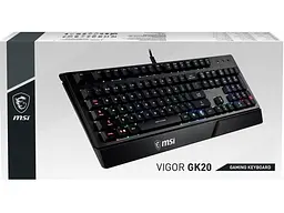 Клавіатура MSI Vigor GK20 Black (S11-04UA208-CLA) - мініатюра 8