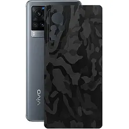 Захисна плівка StatusSKIN для Vivo X60 Pro 5G Корпус Вініл Камуфляж чорний