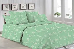 Комплект постільної білизни TAG Tekstil R7005 green Євро