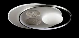 Люстра стельова LED Splendid Ray L2909/580/2+3, 150W, білий/сірий, з пультом, сучасний стиль