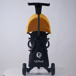 Велосипед складаний триколісний дитячий Qplay Nova+ Rubber Desert Yellow (S700-13Nova+DesertYellow) - мініатюра 11