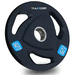 Диск олімпійський THUNDER 1,25 кг (OLYMPIC-PLATE- 1,25KG)
