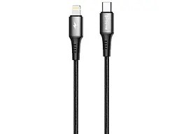 Кабель Proove WireX Type-C to Lightning 27W 1м Black (CCWX27002101)