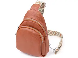 Жіноча шкіряна сумка слінг Vintage 15х21,5х6,5 см sum0027535 - мініатюра 1