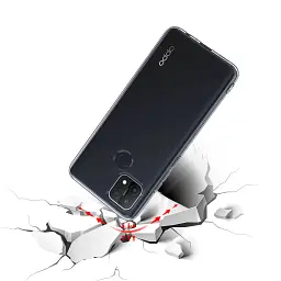 Силіконовий чохол BeCover для Oppo A15 / A15s Transparancy (707228) - мініатюра 5