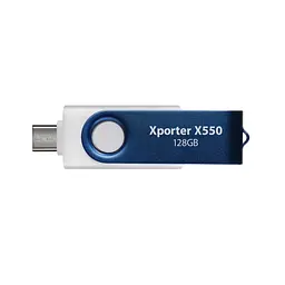 Флеш-накопичувач Patriot USB 3.2 Gen 1 Xporter X550 128GB Type-A+C - мініатюра 2