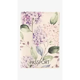 Обкладинка для ID паспорта TM Passporty 351 Гортензія Молочний