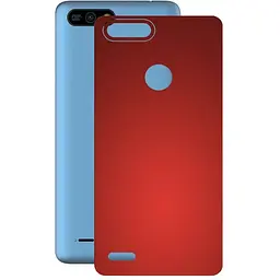 Защитная пленка StatusSKIN для Tecno Pop 2f Корпус Винил красная матовая