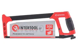 Ножівка ручна Intertool по металу 300 мм алюмінієва ручка HT-3304 - мініатюра 4