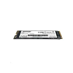 Накопичувач SSD M.2 Patriot P310 240GB NVMe 2280 PCIe 3.0 3D TLC (P310P240GM28) - мініатюра 6