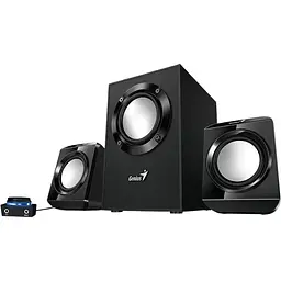 Колонки 2.1 SW-2.1 300 II, Black, 10 Вт (2 x 3.25 Вт + 3.5 Вт) 3.5 мм Genius teh0029037 - мініатюра 2