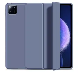 Чохол-книжка DK для Xiaomi Pad 6/6 Pro 11" Еко-шкіра силікон Smart Case lavender grey - мініатюра 2