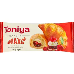 Круасан Toniya Вишня та ваніль 110 г