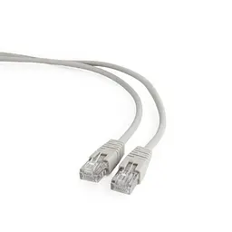 Патч-корд UTP Cablexpert літий, 50u "штекер із засувкою, 3 м, сірий (PP12-3M)