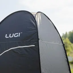 Намет душ-туалет Lugi LU-015DB автоматичний чорний - мініатюра 5