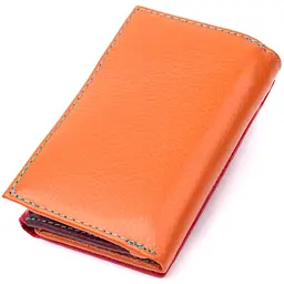Стильний жіночий гаманець із якісної натуральної шкіри ST Leather 19460 різнокольоровий - мініатюра 2