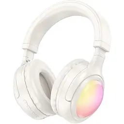 Навушники Hoco Bluetooth W48 Focus BT headphones білі