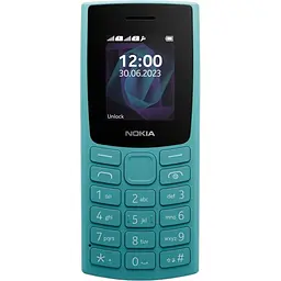 Мобільний телефон Nokia 105 SS 2023 Cyan (1GF019EPG6C01) - мініатюра 3
