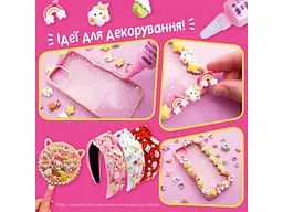 Набір для творчості VLADI TOYS Клей з кабашонами. Ведмедик мікс VT4600-03 - мініатюра 3