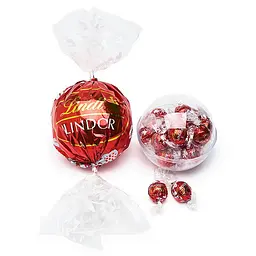 Цукерки Lindt Lindor Praline di Cioccolato al Latte Maxi Boule 550г.