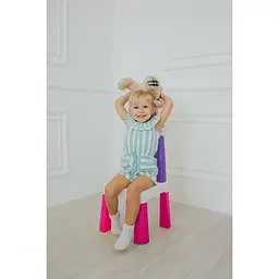 Дитячий стільчик Poppet Color Pink (PP-003P) - мініатюра 4
