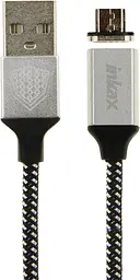 Кабель INKAX CK-50 magnetic Micro cable 1m Black - мініатюра 2