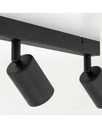 Світильник поворотний, спот TK Lighting 6176 Top GU10 3x10W IP20 Bk - мініатюра 2