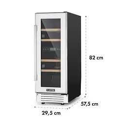 Винний холодильник Klarstein Vinovill17 Built-In Duo (10034725) - мініатюра 2