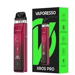 Под-система Vaporesso XROS PRO Pod 1200 mAh 2 ml Kit Red (15843) - мініатюра 4