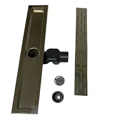 Душовий канал Maxiflow VEGA LUX 40 см решітка Дощ 4079.0Y050K.040.1 - мініатюра 2