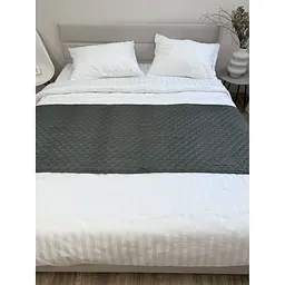 Доріжка на ліжко Ecotton полістан Nid Grey 70х230 см (25181) - мініатюра 2